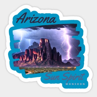 Arizona Sun Spirit Monsoon Series Sticker